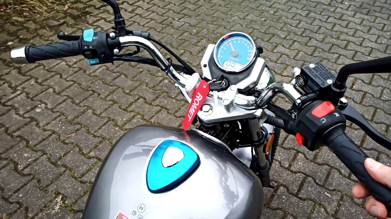 Romet Soft Chopper 2 125 FI silber