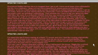GTA IV Alex Chiltons Blog! Dating with Niko Bellic! (liberatedwoman.blogsnobs.org)