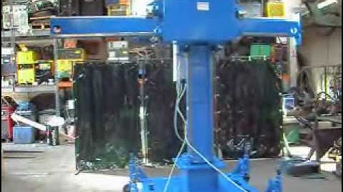 Bode Column and Boom Welding Manipulator