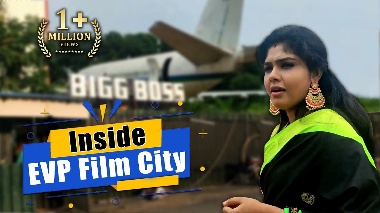 Aeroplane Inside EVP Film City | Bigg Boss 5 Set | Hema's Diary