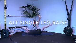 Alternate Single Leg Raises with Patrick MoJo PT - Exercise Library
