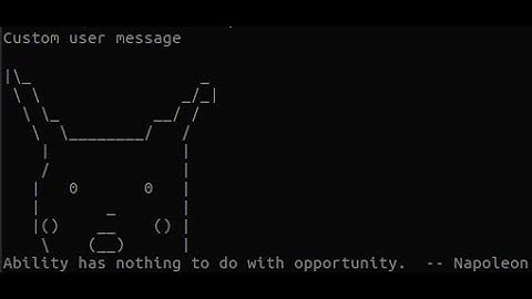Terminal Welcome | Custom Terminal Welcome and Random One Liners | Linux Tips