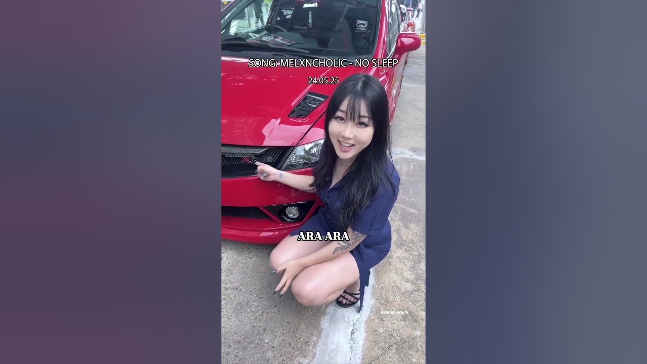 CIVIC GIRL JDM (SONG: MELXNCHOLIC - NO SLEEP | 24.05.25) #civic #phonk #jdm