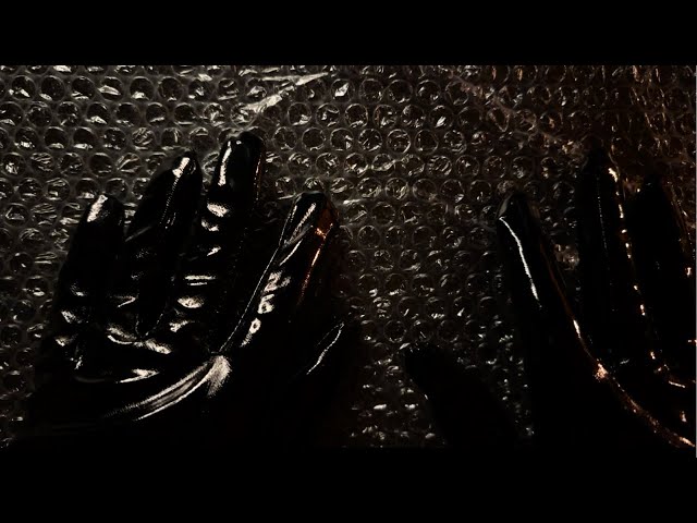 Patent Leather & Bubble Wrap ASMR | Sticky, Squeaky Triggers
