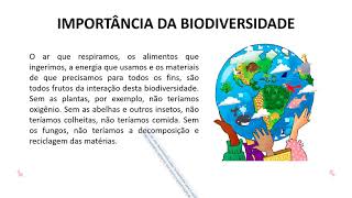 Biodiversidade e sustentabilidade -  9º ano (parte I)