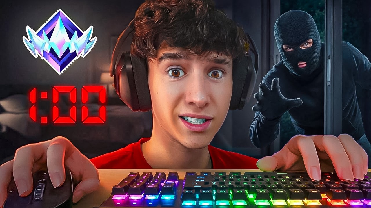 Gioco all' 1 di NOTTE in RANKED ELITE E... Fortnite ITA