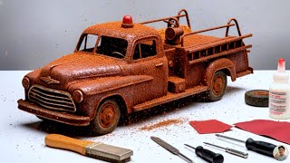 Restoration of a 1959 Tonka Fire Truck | From Rust to Glory | Restoration Legends