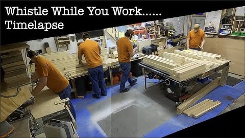 Benchwork manufacturing timelapse