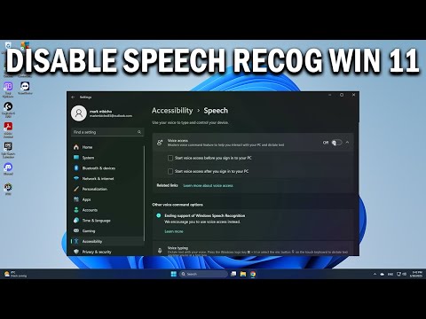 How To Disable Speech Recognition in Windows 11 - Easy Fix