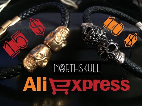 NorthSkull Bracelet Unbox U0026 Review | Fake / Replica | Aliexpress | Cheap | AUGUST 2016