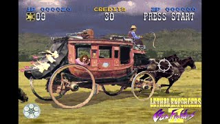 Lethal Enforcers II: Gun Fighters - PS1 Gameplay