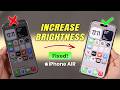 iPhone AIR Screen Dim? Maximum Brightness Is Too Dark? - How to Fix!