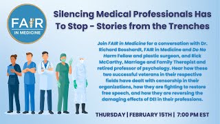 Silencing Medical Professionals Has To Stop  Stories from the Trenches