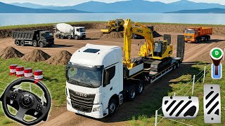 Real JCB Road Construction Simulator 3D – Heavy Machine Game | JCB game  screenshot 5