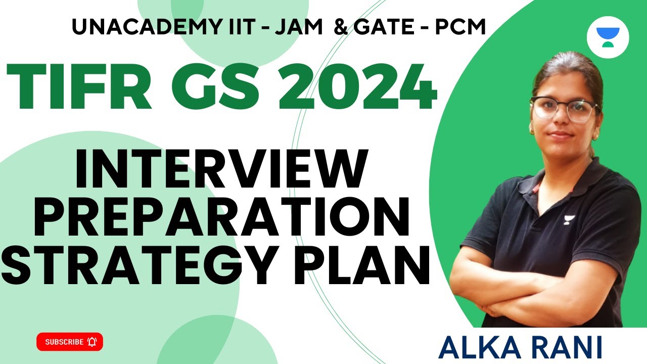 TIFR GS 2024 Interview Preparation Strategy Plan | Alka Rani - YouTube