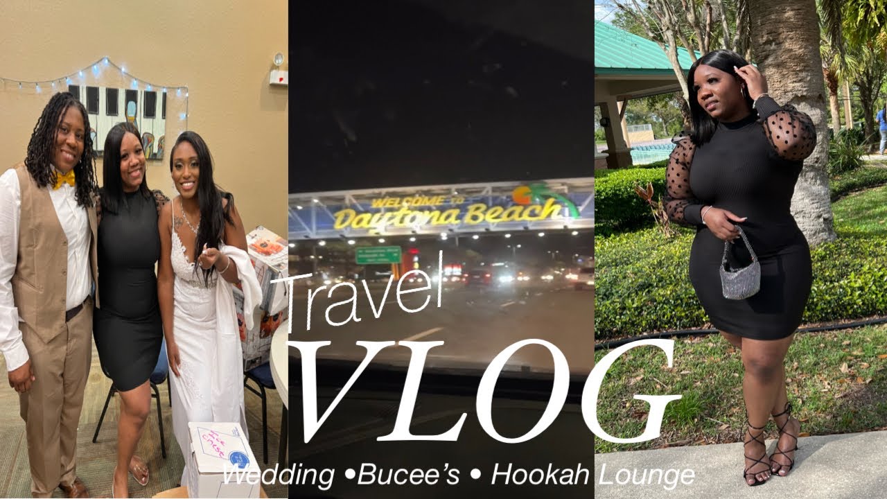 VLOG Weekend in Daytona + Wedding + Hookah Lounge + Drunk Night YouTube