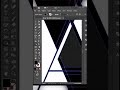 Adobe Illustrator Hack: Perfect Interlocking Letters 🔒 #adobeillustrator #logodesign