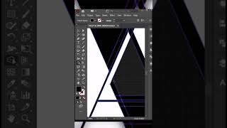 Adobe Illustrator Hack: Perfect Interlocking Letters 🔒  #adobeillustrator  #logodesign