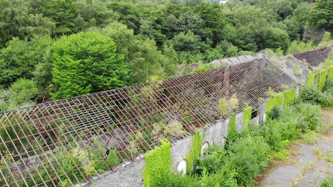 Mavic Air - Pontypridd Bone Processing Factory Flyover