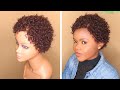 DIY Short Curly Crochet Wig Using Expression Multi Crochet