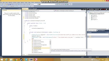 C# (sharp) ile access de kullanıcı adı şifresi ile giriş yapabilme