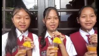 procedure text, how to make mango juice by anin, dhea and nayla