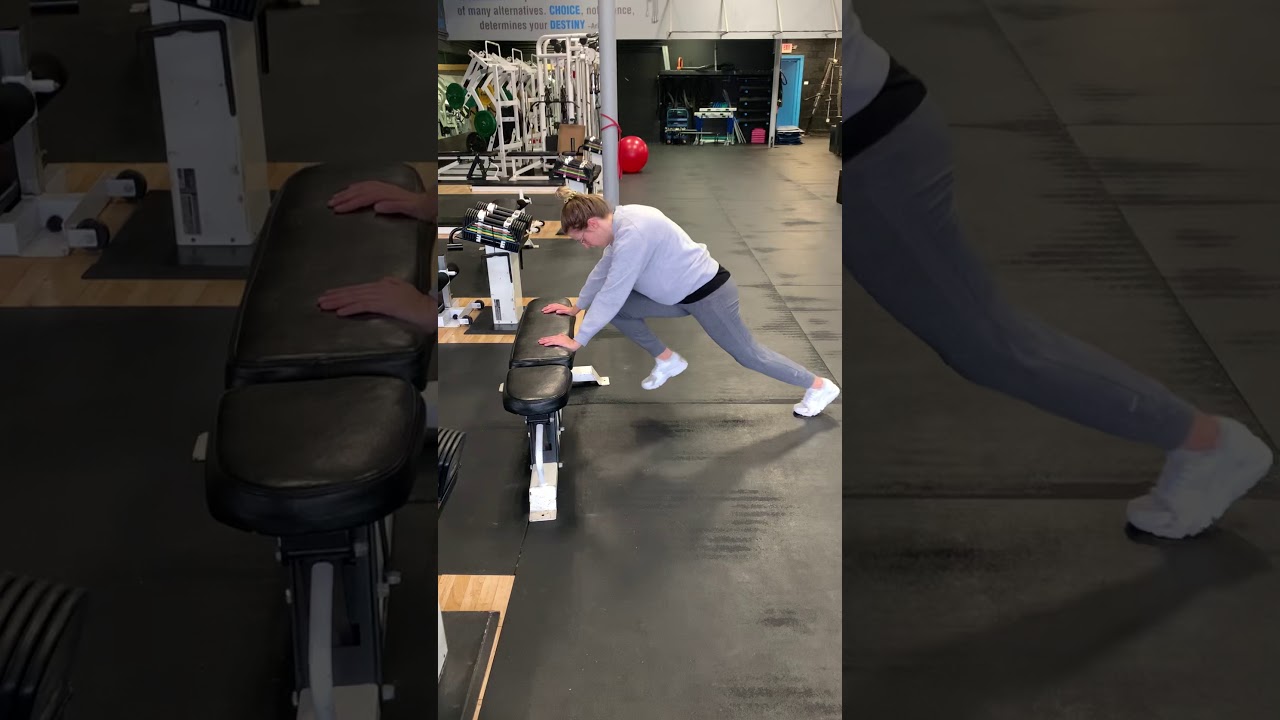 Bench Plank Mountain Climber