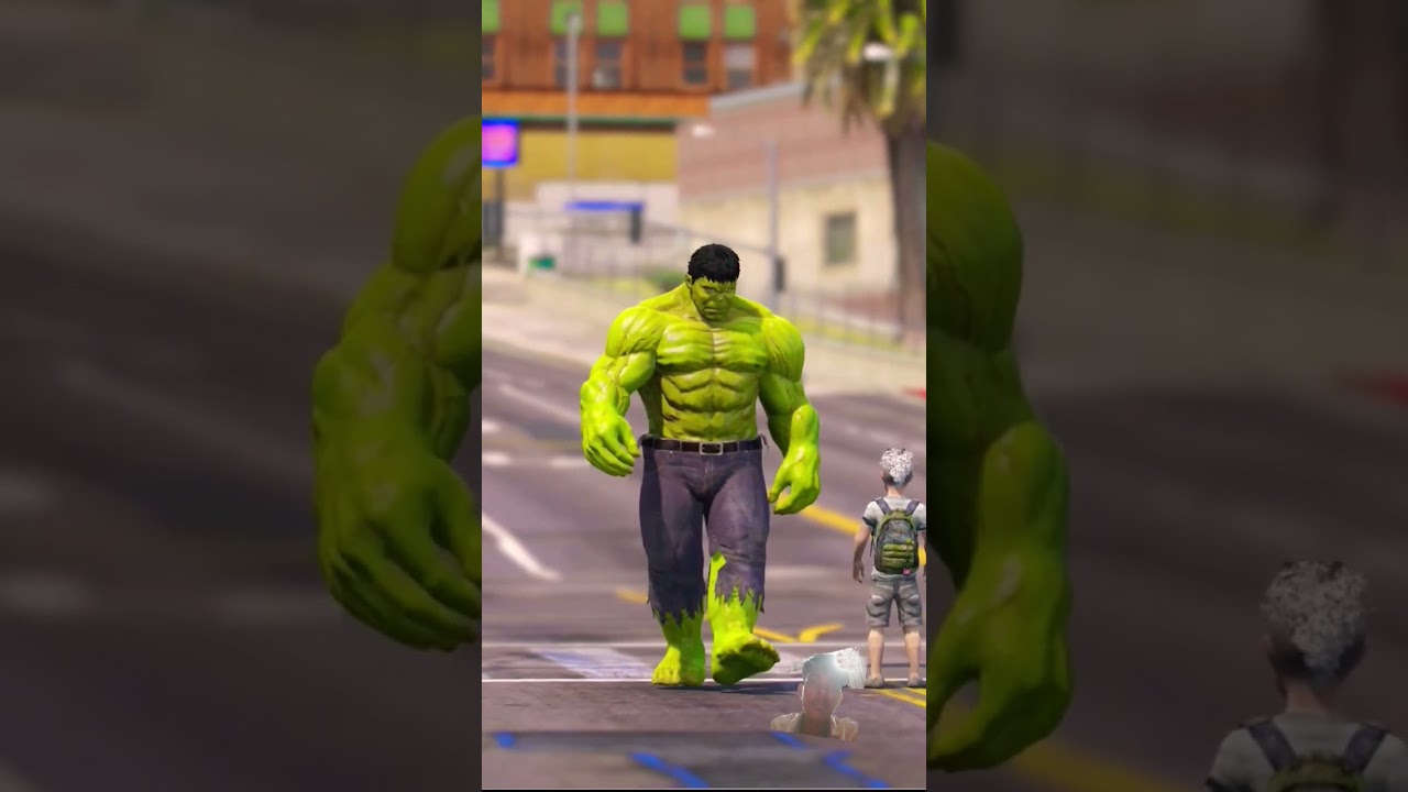 HULK AFTER GOAST KID 😱 HULK 