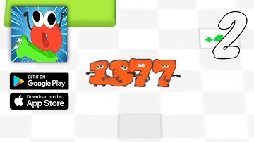 Numbers.io Gameplay Walkthrough Part 2 ACHIEVEMENT 1200 (Android, IOS)