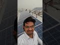 Solar. Facing a gruesome storm during planting solar power plant