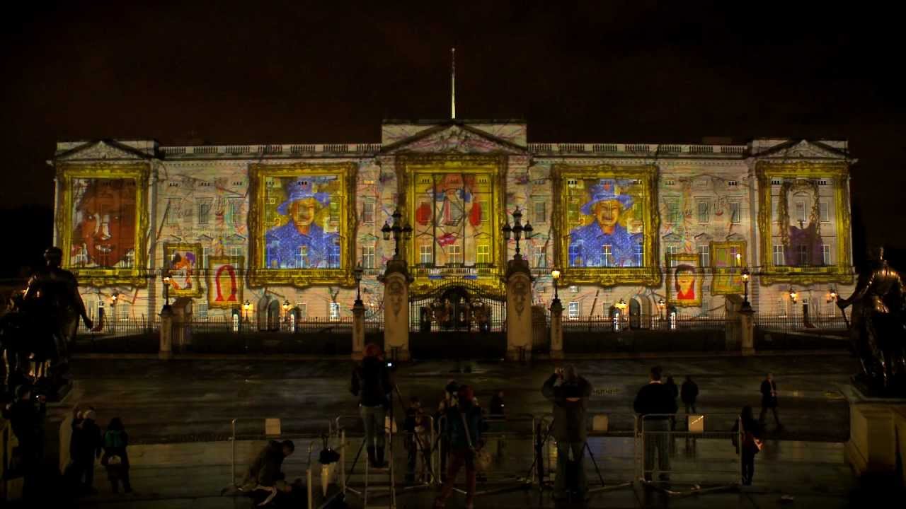 Buckingham Palace Projection YouTube Buckingham palace projection youtube