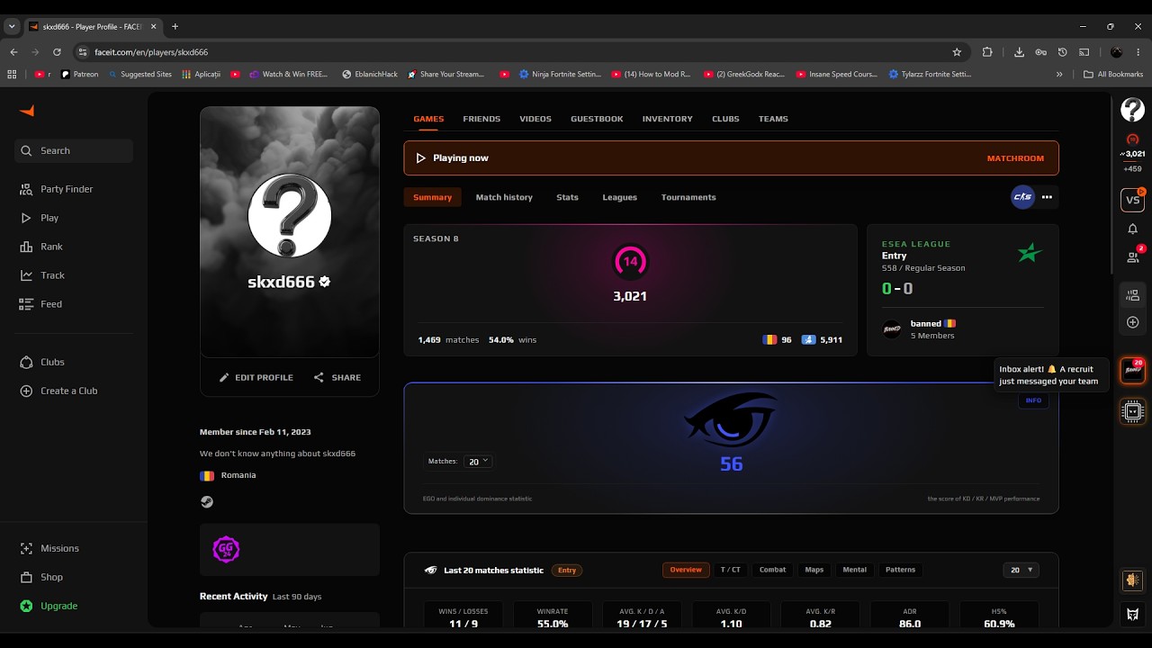 Esea 21:30