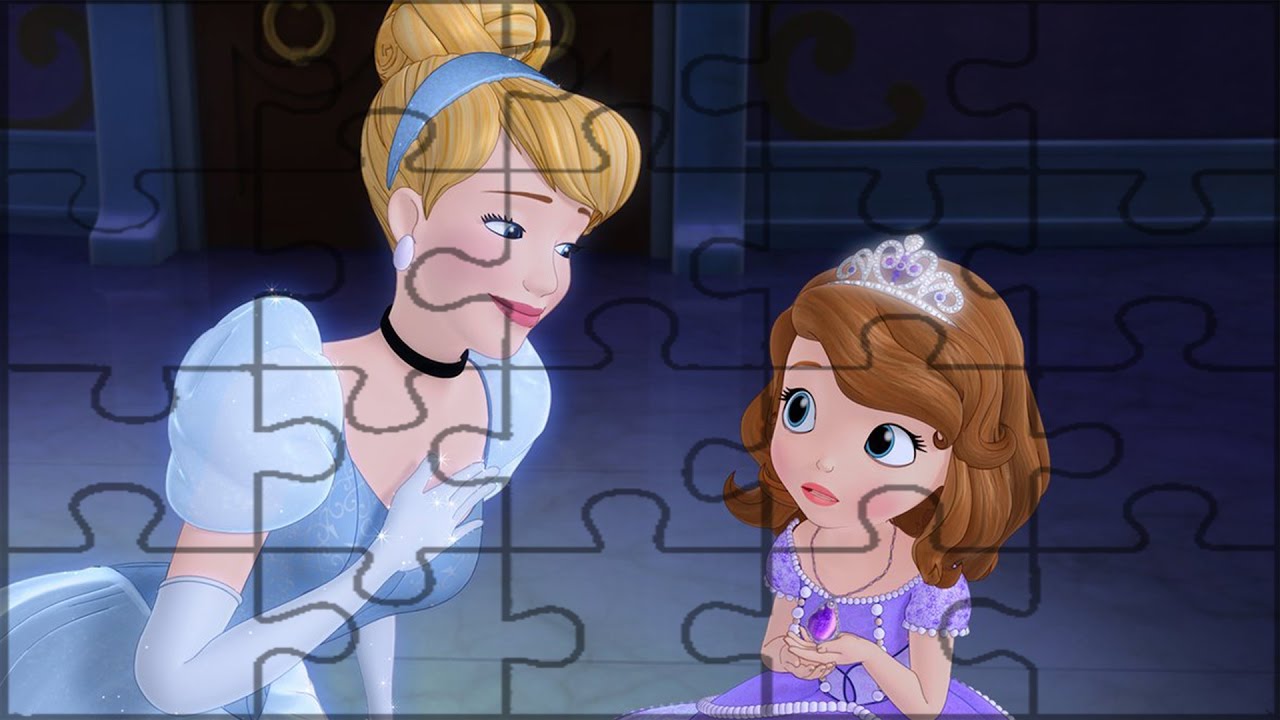 Once Upon A Time | Sofia The First | Puzzle Games for Kids - YouTube