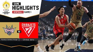 【NISSAY B.LEAGUE SEMIFINALS 2023-24 GAME1】Ryukyu Golden Kings vs. Chiba Jets - Game Highlights