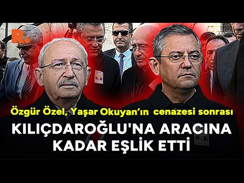 Özgür Özel, Yaşar Okuyan'ın cenazesi sonrası Kılıçdaroğlu'na aracına kadar eşlik etti