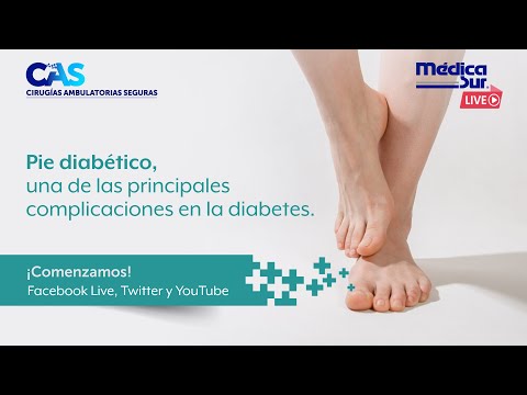 Pie diabético, una