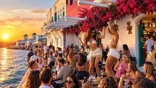 Crazy Vibes on Greece’s Luxury Party Island 🇬🇷 Mykonos Greece