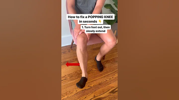 Fix A POPPING KNEE In SECONDS #shorts