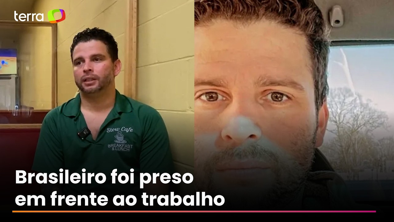 Brasileiro dono de café nos EUA é preso pelo ICE ao chegar para trabalhar