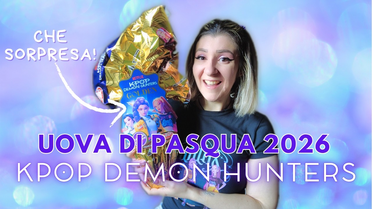 Apro l'UOVO DI PASQUA 2026 🥚 KPOP DEMON HUNTERS GOLDEN! 😱✨ | Il mondo di Pretty