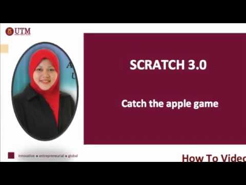 Online Class Catch the apple Game in Scratch - YouTube