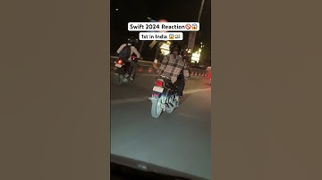 Modified Swift 20 inch 🔥 Alloy Wheels भारत की पहली Black facelift Swift 2024 #ytshorts #shorts