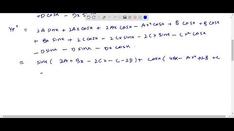 Find the general solution of each of the differential equations y^