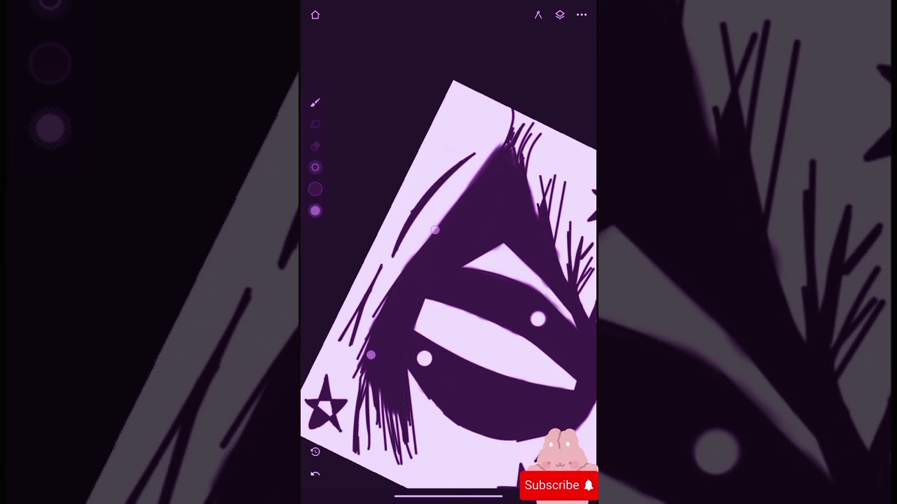 Me doing a few finishing touches on my digital art (Song:SAHARA by ivycomb & Stephanafro)