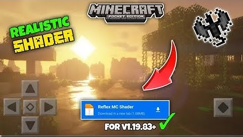 Rtx Shader For Minecraft Pe 1.19.83/ 1.20+ || Render Dragon & 100% Working Shader