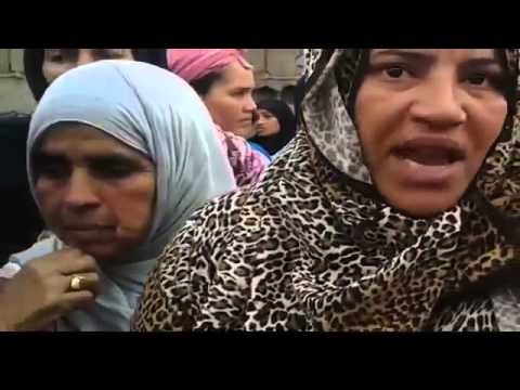 صرخة إمرأة ضد الفساد بمدينة القنيطرة