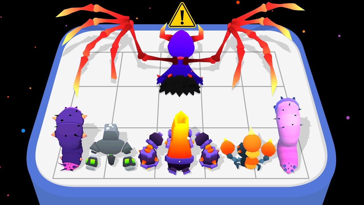 MERGE MONSTER BATTLE 🦑🕷️⚔️💥 Merge Battles ★ Monster Evolution