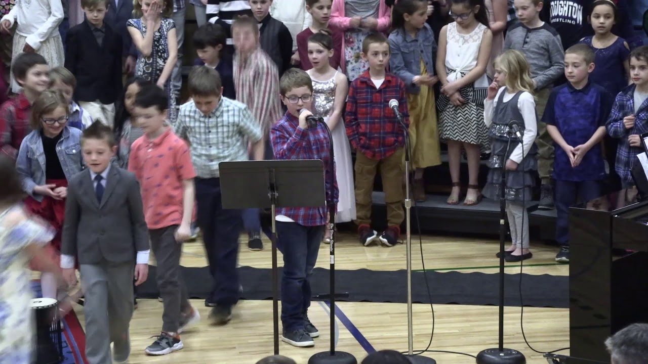 Sandhill 3rd and 4th Grade Concert 2/6/20