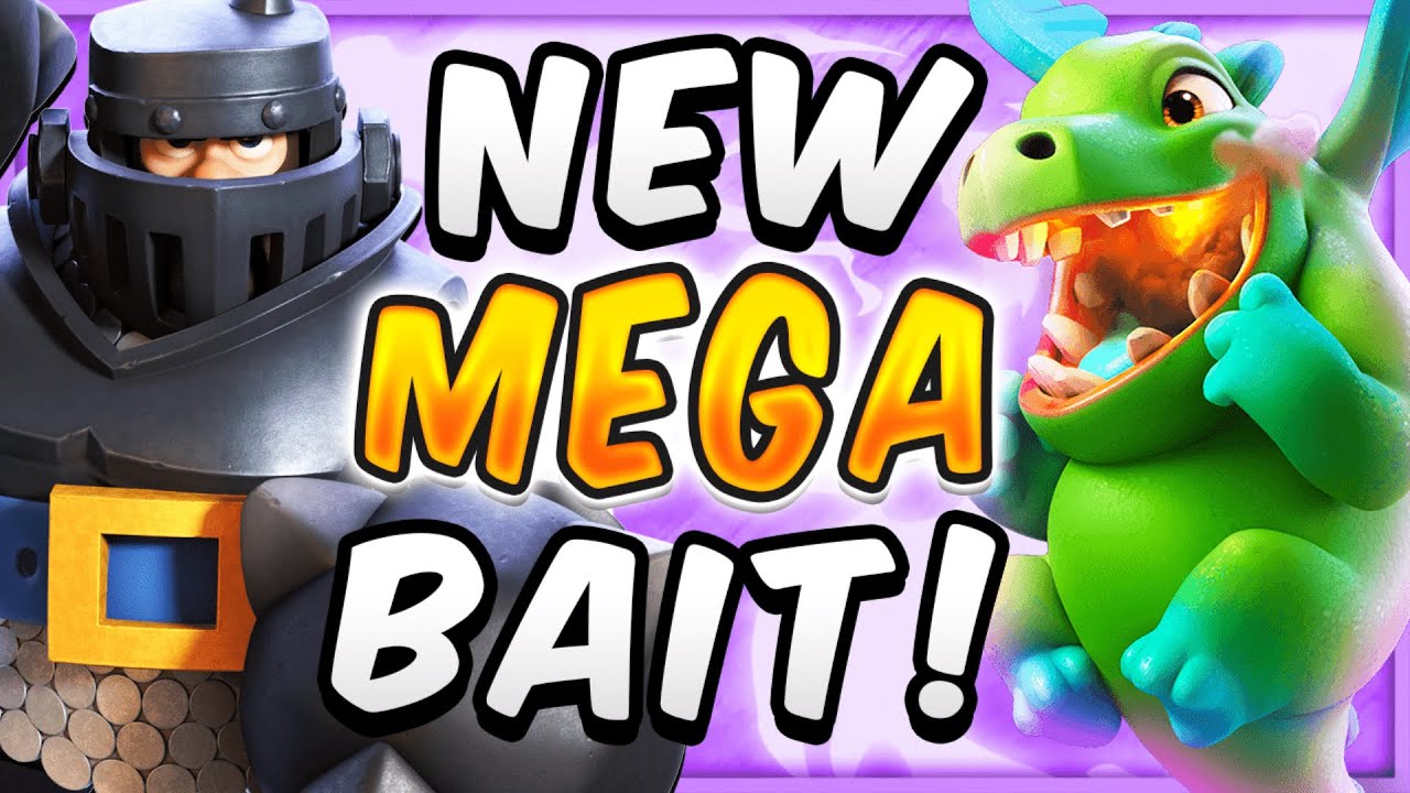 UNLIMITED OFFENSE! NEW MEGA BAIT BREAKS ANY DEFENSE! — Clash Royale 