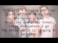 The Vamps - Oh Cecilia (You're Breaking My Heart) (with Lyrics)